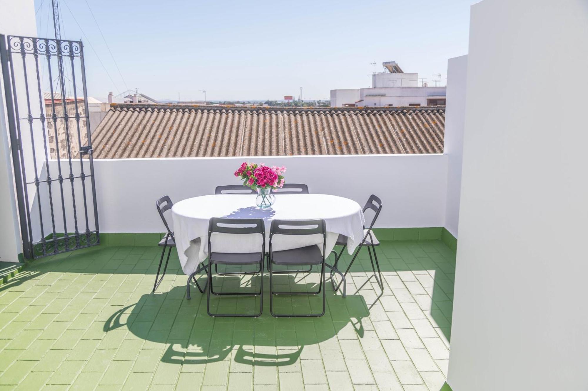 El Teatro Atico Con Terraza Apartment El Puerto de Santa María Exterior foto