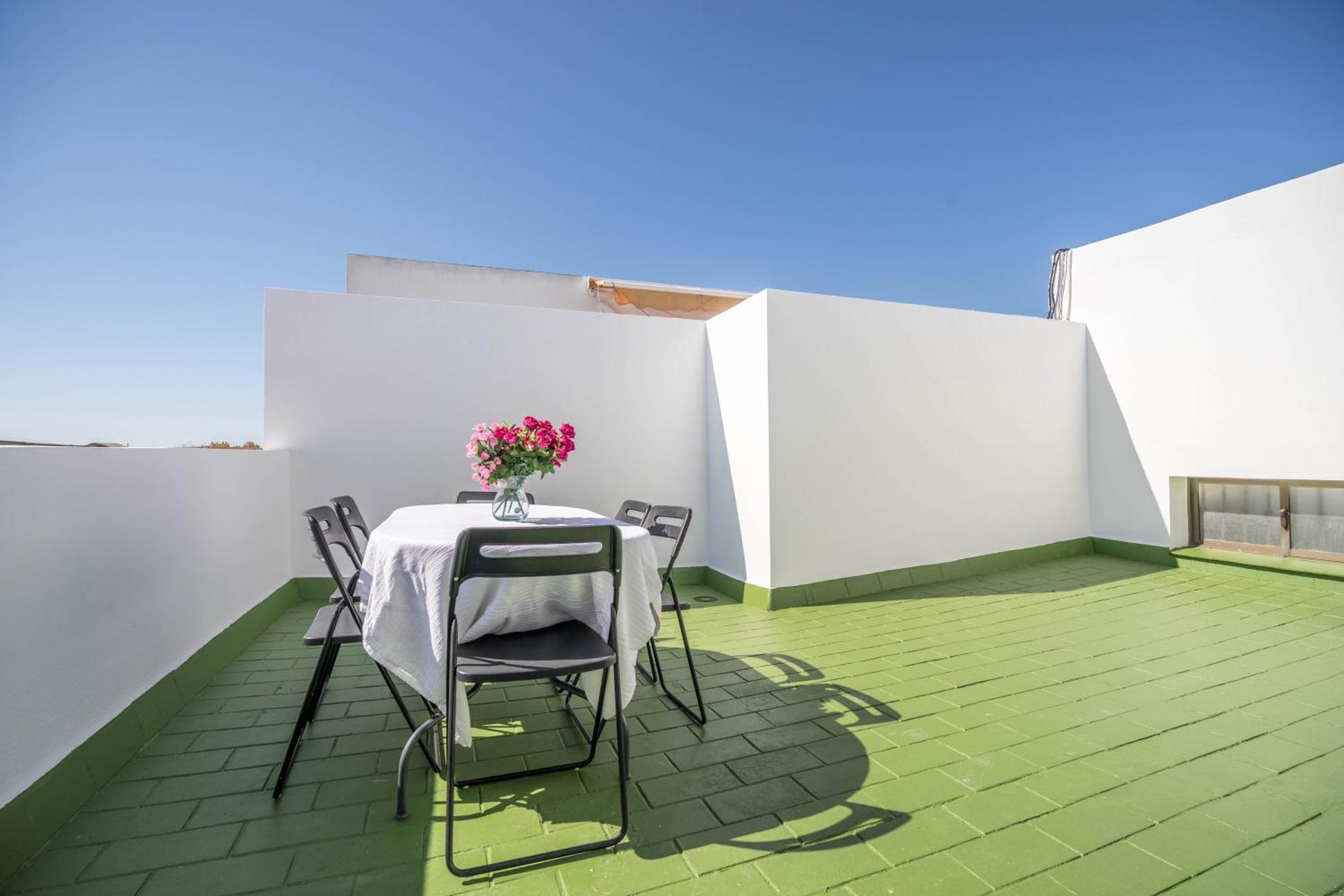 El Teatro Atico Con Terraza Apartment El Puerto de Santa María Exterior foto