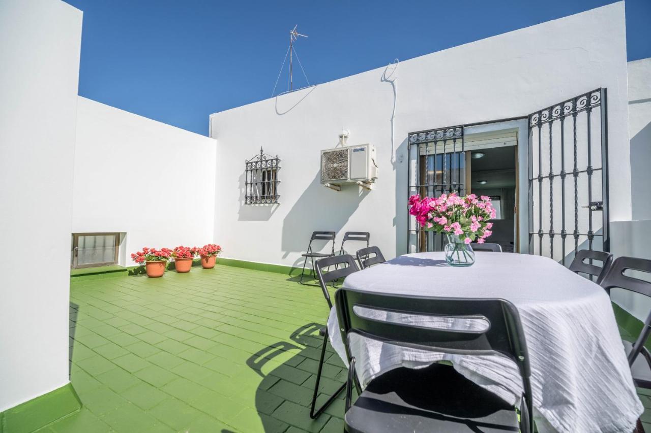 El Teatro Atico Con Terraza Apartment El Puerto de Santa María Exterior foto